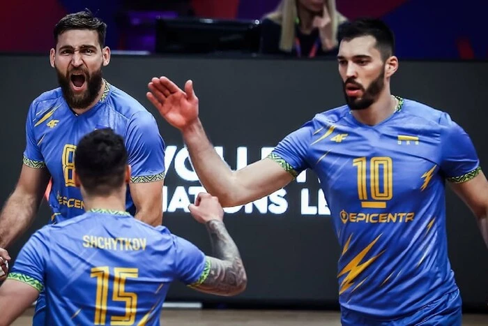 Украина обыграла призера Олимпиады-2024 в дебютной игре в Лиге наций по волейболу