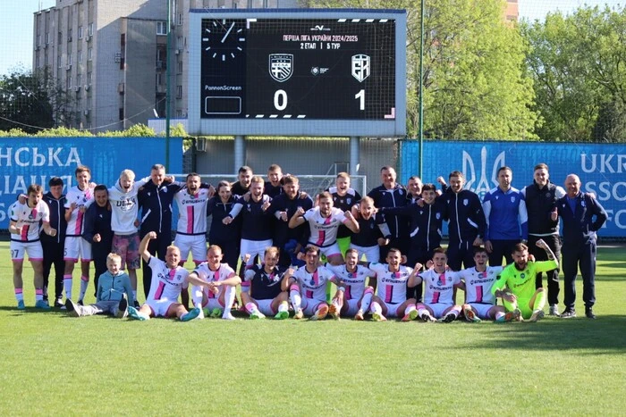 Der Klub aus dem Rajonzentrum in Chmelnytskyi hat sich vorzeitig in die UPL qualifiziert