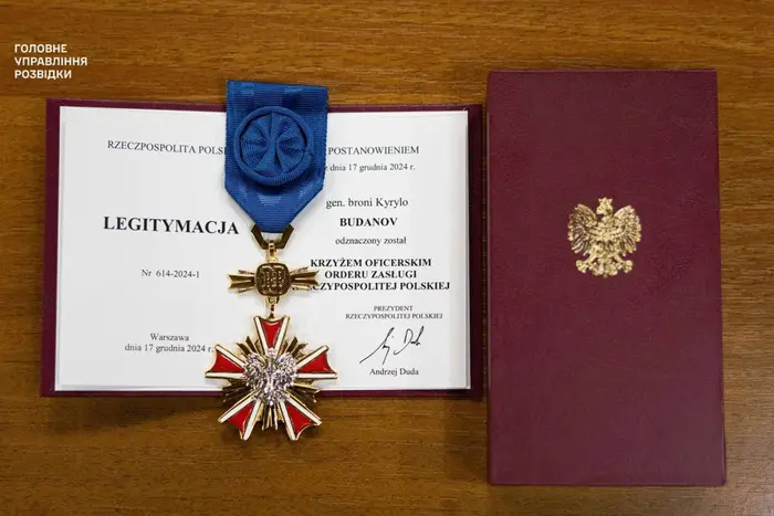 Duda awards Budanov one of the highest state awards of Poland for foreigners