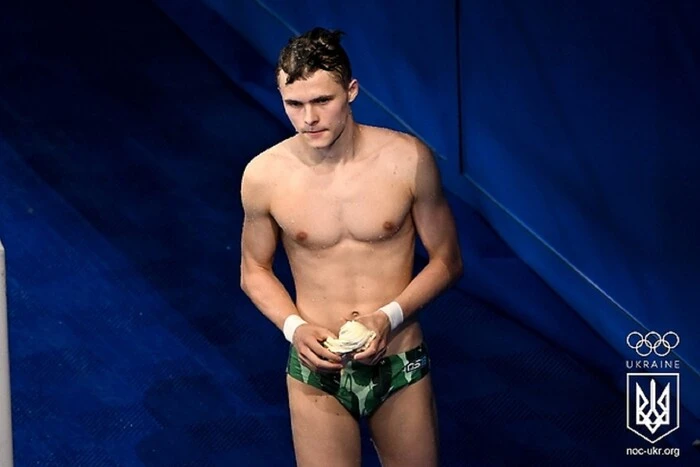 Ukrainian divers at the World Cup