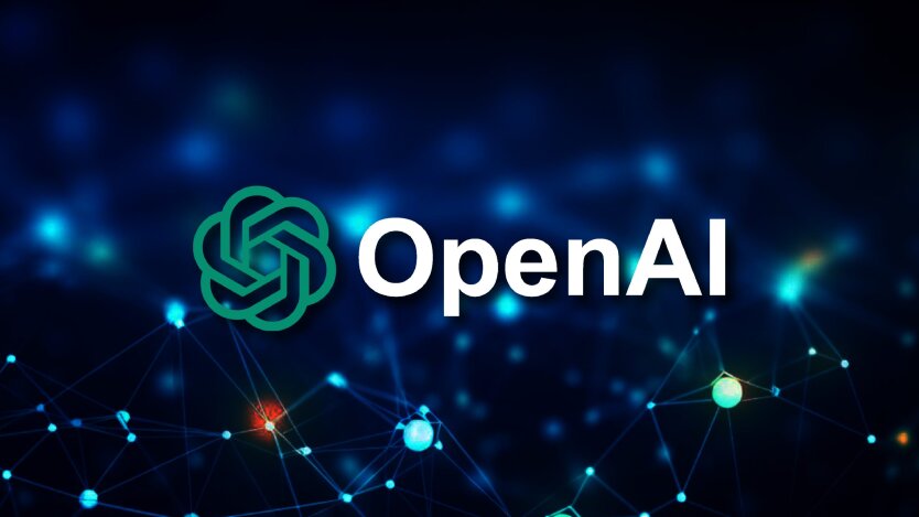 Логотипи OpenAI та Microsoft