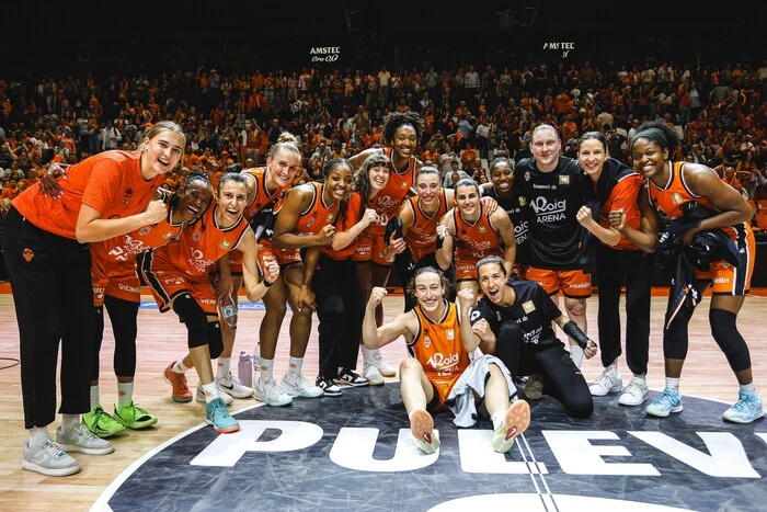 Yagupova in the finals of the Spanish basketball championship