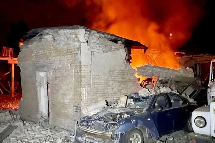 Injured and destruction from Russia's attack