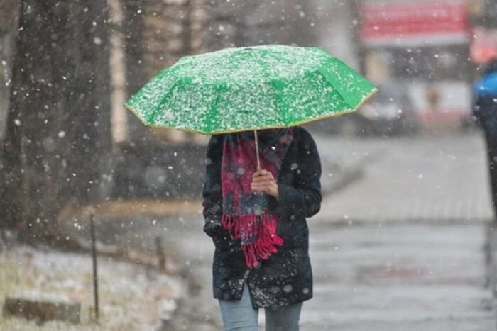 In der Ukraine nasser Schnee: Wetter am 10. April