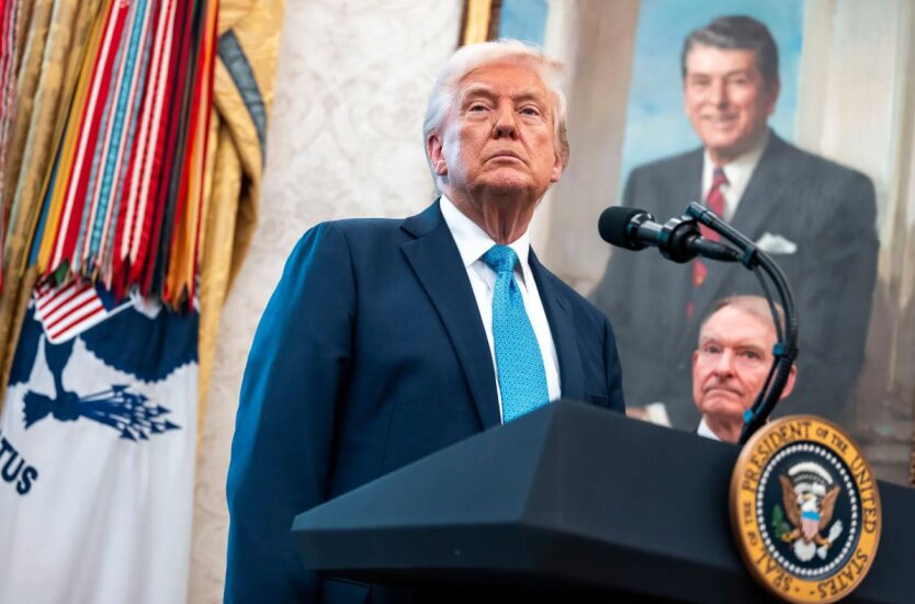 Donald Trump on the global stage