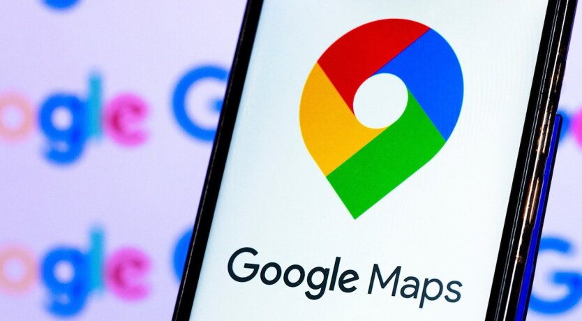 Google Maps driver using smartphone