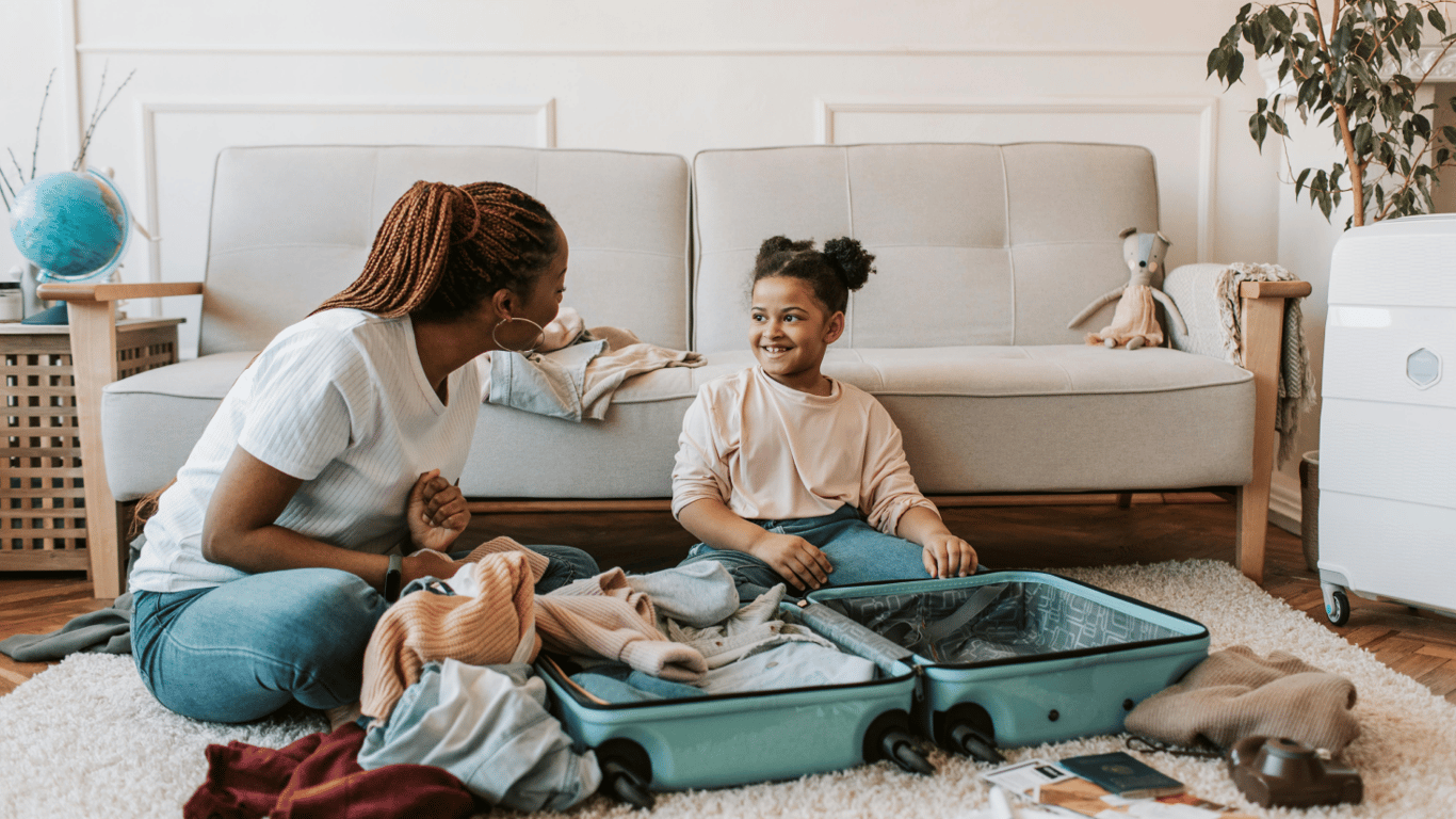Methode 5 zu 1 - Wie man den Koffer für den Urlaub kompakt packt