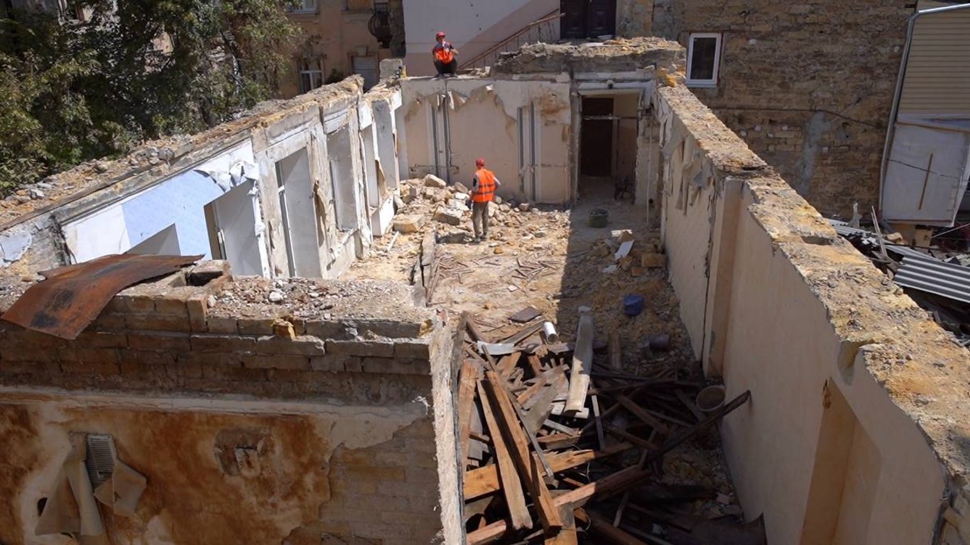 In Odesa, the house destroyed by the Russian attack is being restored — here’s how