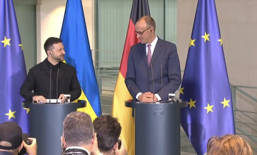 Merz obiecał pomóc Ukrainie w stworzeniu własnej broni dalekosiężnej i zablokowaniu 'Nord Stream 2'
